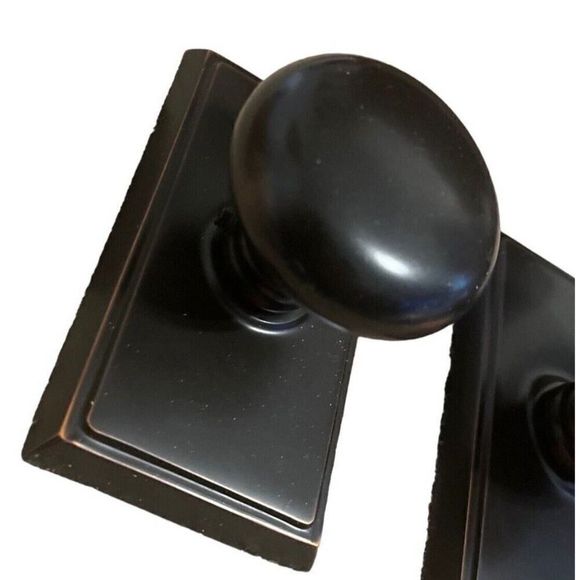 Emtek 8521PUS10B Oil Rubbed Bronze Dummy Door Handle Pull NEW See Details - Picture 3 of 9